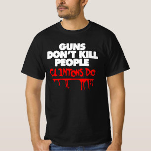 T-shirt Les armes ne tuent pas les gens je contrôle les ar