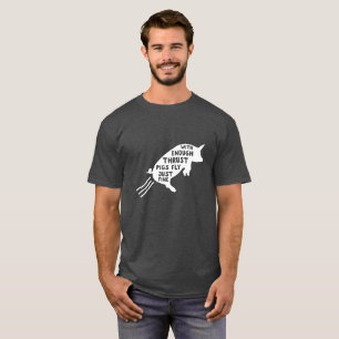 T-shirt Les asse'étant poussé, les porcs volent