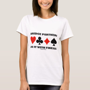 T-shirt Les associés de pont le font avec la finesse (les