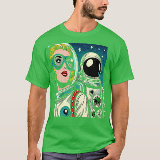T-shirt Les astronautes de l'art dans l'espace