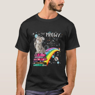 T-shirt Les astronomes de Meowo Réserver l'astronaute Cat 