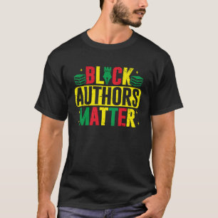T-shirt Les auteurs noirs comptent l'écrivain afro-américa