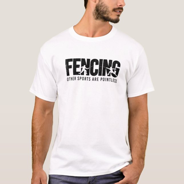 T-shirt Les Autres Sports D'Escrime Fencer Epee Mar Sans P (Devant)