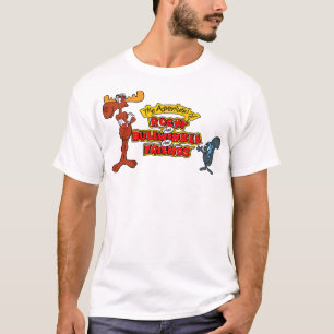 T-shirt _+les-aventures-de-rocailleux-et-bullwinkle_+chemi