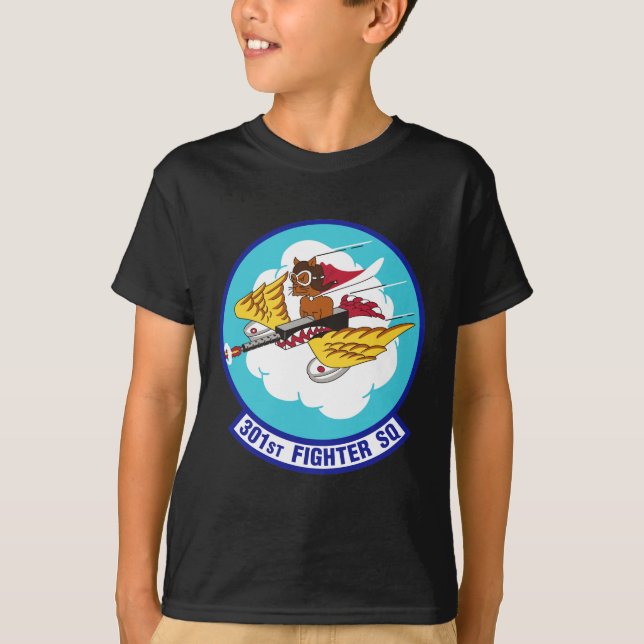 T-shirt Les aviateurs de Tuskegee, rouge de Tuskegee coupe (Devant)