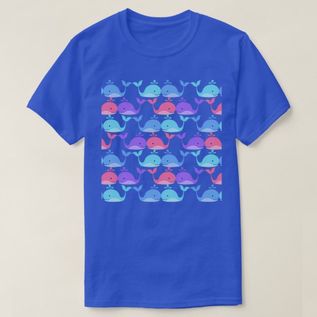 T-shirt Les baleines (Design devant)