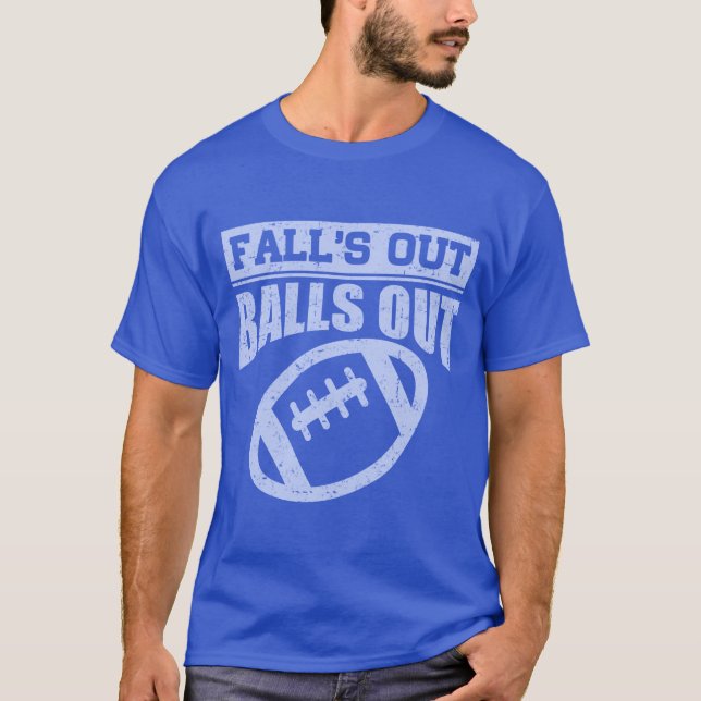T-SHIRT LES BALLES SORTIES, FOOTBALL IMAGINAIRE, FOOTBALL (Devant)