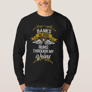 T-shirt Les Banques De Sang Traversent Mes Veines