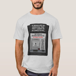 T-shirt Les banques devraient être des services collectifs