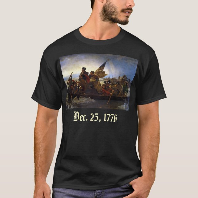 T-shirt les batailles de Washington (Devant)