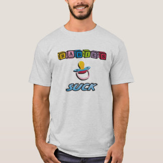 T-shirt Les bébés sucent