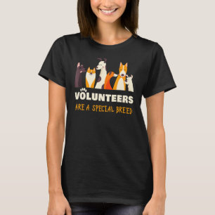 T-shirt Les bénévoles sont un refuge Secourt pour chiens d