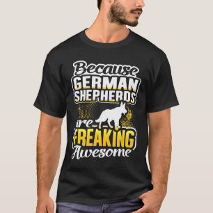 T-shirt Les Bergers Allemands Se Font Un Merveilleux Sheph