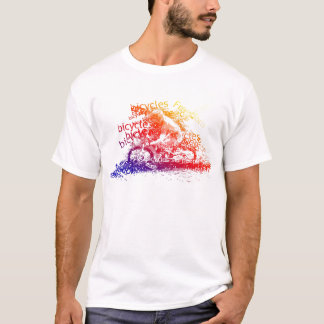 T-shirt Les bicyclettes vous ont libérés…