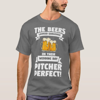 T-shirt Les Bières Étaient Magnifiques Sur Leur Pitcher Du