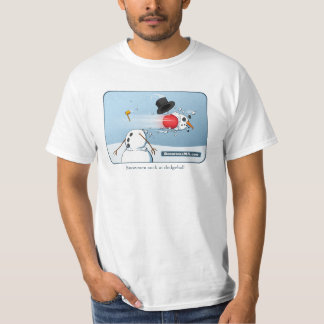 T-shirt Les bonhommes de neige sucent chez Dodgeball !