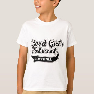 T-shirt Les bonnes filles volent (le noir)