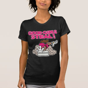 T-shirt Les bonnes filles volent, melon