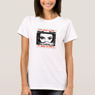 T-shirt Les bonnes filles vont les filles rapides et