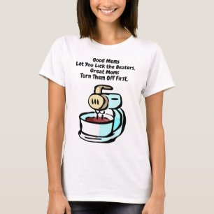 T-shirt 'Les bonnes mamans vous laissent lécher le