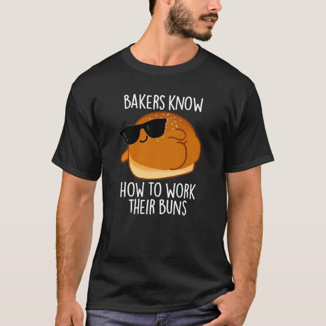 T-shirt Les boulangers savent comment travailler leurs arm (Devant)