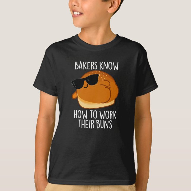 T-shirt Les boulangers savent comment travailler leurs arm (Devant)