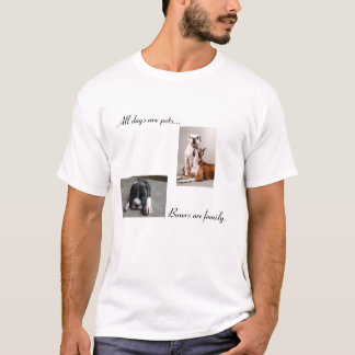 T-shirt Les boxeurs sont chemise de famille