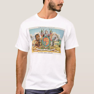 T-shirt Les bras royaux radieux
