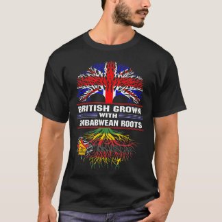 T-shirt Les Britanniques grandissent avec les racines du Z