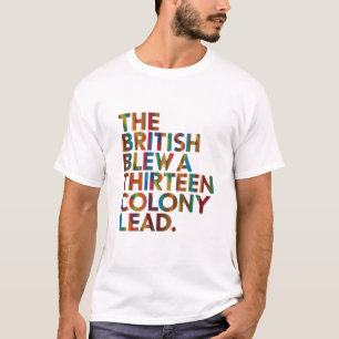 T-shirt Les Britanniques Ont Fait Briller Treize Colonnes