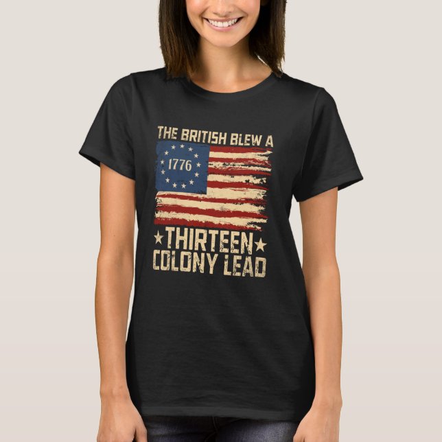 T-shirt Les Britanniques ont fait exploser une colonie de  (Devant)