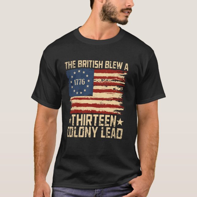 T-shirt Les Britanniques ont fait exploser une colonie de  (Devant)
