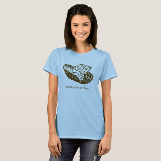 T-shirt Les buccins ennuient la chemise des femmes de base