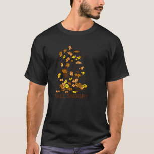T-shirt Les cacahuètes Chute Snoopy