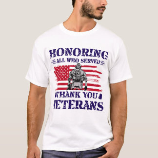T-shirt Les cadeaux de la Journée des anciens combattants