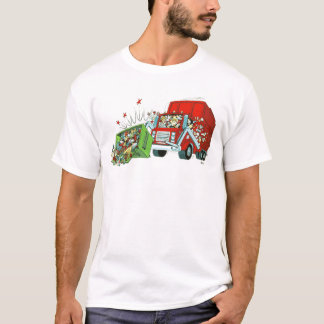 T-shirt les camions à ordures, rêve GRAND ou rentrent à la