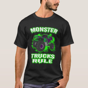 T-shirt Les Camions Monster Géniaux Régissent Pour Les Jeu