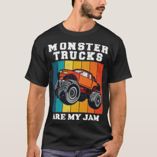 T-shirt Les Camions Monster Sont Ma Confusion