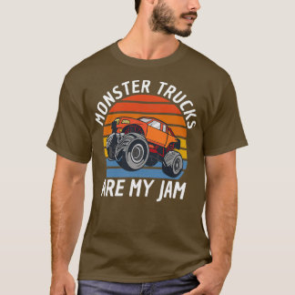 T-shirt Les Camions Monster Sont Mes Jam Big Wheels 3