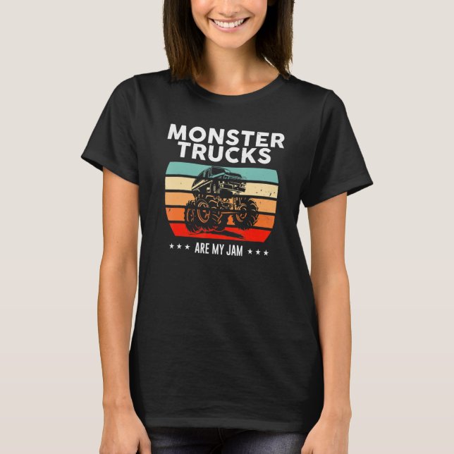 T-shirt Les Camions Monster Sont Mon Jam Off Road Vehicle (Devant)