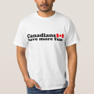 T-shirt Les Canadiens s'amusent davantage