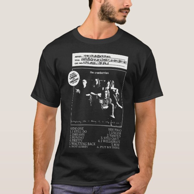 T-shirt Les Canneberges Tout Le Monde Vinyl (Devant)