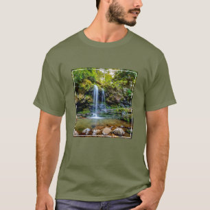 T-shirt Les cascades Parc national de Smokey Mountain