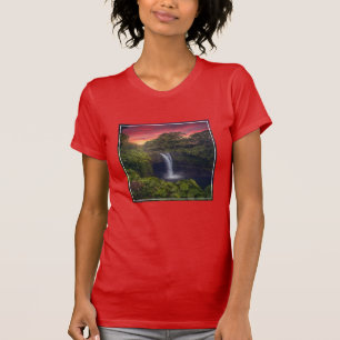 T-shirt Les cascades   Rainbow Falls, Hilo, Hawaii