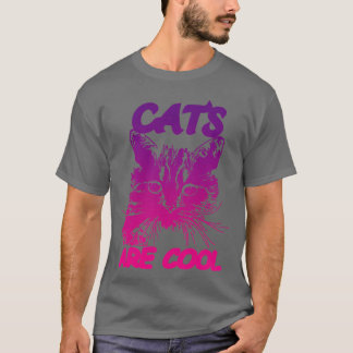 T-SHIRT LES CATS SONT COOL