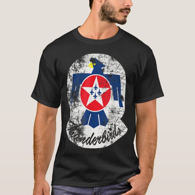 T-SHIRT LES CENTAINES D'OISEAUX ORIGINAUX DE LA FORCE AÉRI (Devant)