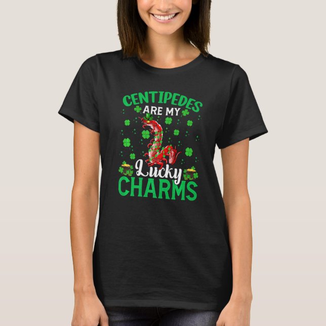T-shirt Les Centipedes Sont Mes Charmants Lucky Centipede  (Devant)