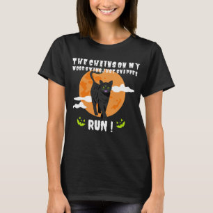 T-shirt Les Chaînes Sur Mon Humeur Se Balancent Juste Snap