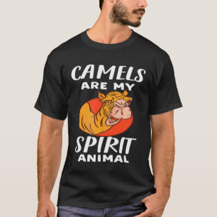 T-shirt Les chameaux sont mon esprit Animal Camel