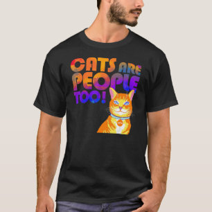 T-shirt Les Chats D'Aspca Sont Des Gens Trop Légers